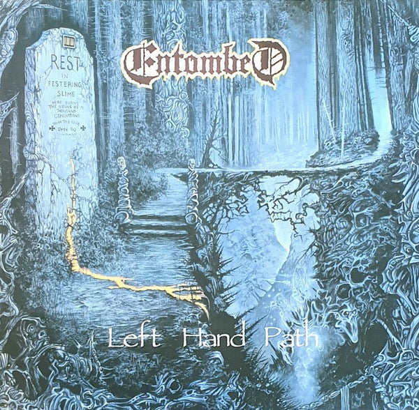 Image of Front Cover of 4714232C: LP - ENTOMBED, Left Hand Path (Earache; MOSH021FDR, UK 2022 Reissue, Inner)   NEW/NEW