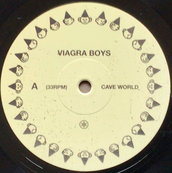 Image of Label Cover of LP - NEW/NEW - VIAGRA BOYS, Cave World (Year0001; YR0164LP, Worldwide 2022, Inner), ,  - 1736063E
