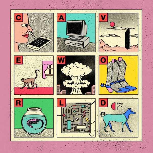 Image of Front Cover of 3715042C: LP - VIAGRA BOYS, Cave World (Year0001; YR0164LP, Worldwide 2022, Inner)   NEW/NEW