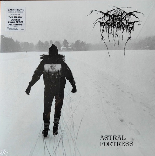 Image of Front Cover of 4333083E: LP - DARKTHRONE, Astral Fortress (Peaceville; VILELP959, Europe 2022, Inner, White Vinyl)   NEW/NEW