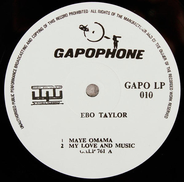 Image of Label Cover of LP - NEW/NEW - EBO TAYLOR, My Love And Music (Mr Bongo; MRBLP132, UK 2016 Reissue), ,  - 2716263C