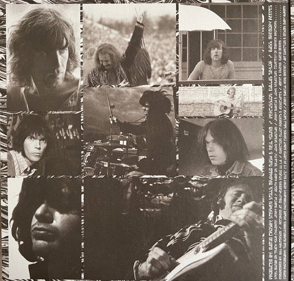 Image of Back Cover of LP - NEW/NEW - CROSBY, STILLS, NASH & YOUNG, Deja Vu (Atlantic; R1 7200, US 2023 Reissue), ,  - 1216363C