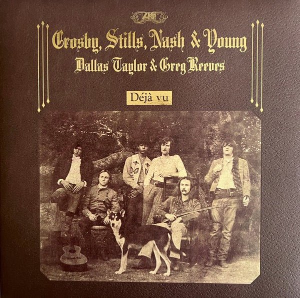 Image of Front Cover of LP - NEW/NEW - CROSBY, STILLS, NASH & YOUNG, Deja Vu (Atlantic; R1 7200, US 2023 Reissue), ,  - 1216363C