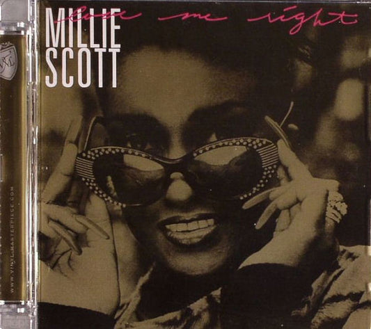 Image of Front Cover of CD - VG+/VG+ - MILLIE SCOTT, Love Me Right (PTG Records; PTG 34054, Netherlands 2008 Reissue, Super Jewel case), ,  - 2216466C