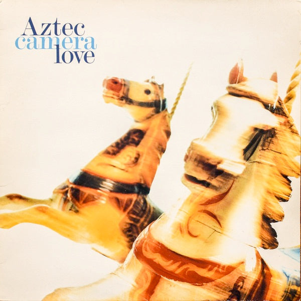 Image of Front Cover of LP - VG+/G+ - AZTEC CAMERA, Love (WEA; WX 128, Europe 1987, Inner, Three Lines Of Rim Text.), Promo sticker on rear sleeve.,  - 3116108C