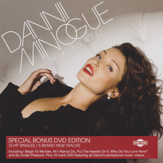 Image of Front Cover of 0853025S: 2xCD - DANNII MINOGUE, The Hits & Beyond (Special Bonus DVD Edition) (All Around The World ; CSR CD 5364, Australia 2006, Jewel Case, CD + DVD)   EX/EX