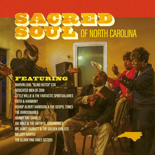 Image of Front Cover of 0433148E: 2xLP - VARIOUS, Sacred Soul Of North Carolina (Bible & Tire Recording Co.; BTRC014, US 2021, Gatefold)   NEW/NEW