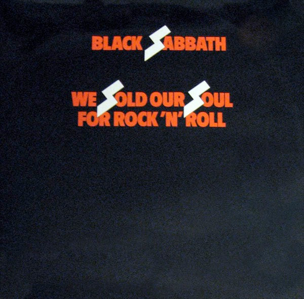 Image of Front Cover of 4924090E: 2xLP - BLACK SABBATH, We Sold Our Soul For Rock'N'Roll (NEMS; NELD101, UK 1980s, Gatefold)   VG/VG