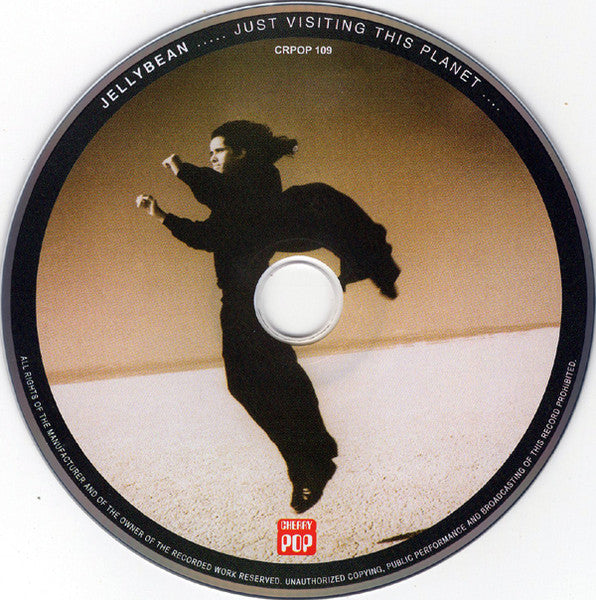 Image of Label Cover of CD - EX/VG+ - JELLYBEAN, Just Visiting This Planet (Cherry Pop; CRPOP 109, Europe 2012 Reissue, Jewel Case), ,  - 2216469C