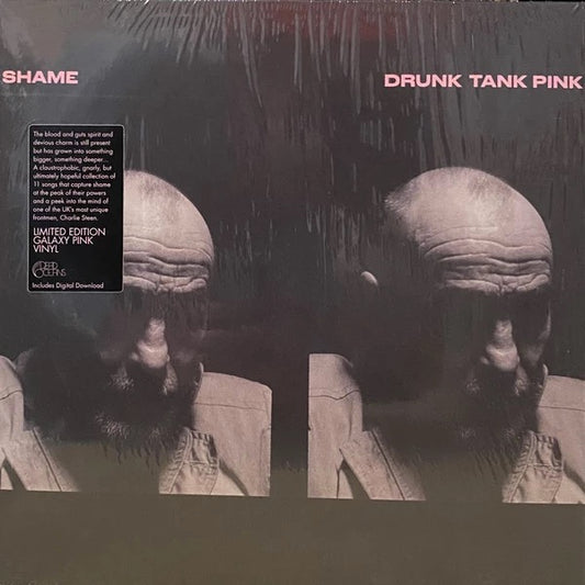 Image of Front Cover of LP - VG+/VG+ - SHAME, Drunk Tank Pink (Dead Oceans; DOC204, Europe 2021, Inner & Insert, Opaque Pink Vinyl), ,  - 3226340E