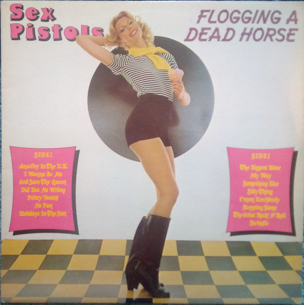 Image of Front Cover of LP - VG/VG - SEX PISTOLS, Flogging A Dead Horse (Virgin; V2142, UK 1979,   & Mack Matrix.), ,  - 4246441S