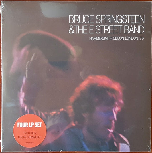 Image of Front Cover of 4xLP - VG/EX - BRUCE SPRINGSTEEN & THE E STREET BAND, Hammersmith Odeon, London '75 (Sony Music; 88985441551, Europe 2017 Reissue, 4 Inners), Edge and Ring Wear, Sleeve Creased,  - 1626164E