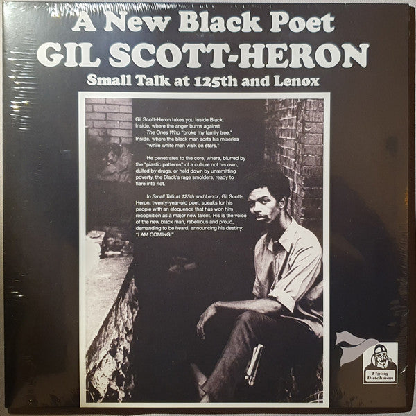 Image of Front Cover of 1033296E: LP - GIL SCOTT-HERON, Small Talk At 125th And Lenox (Flying Dutchman; HIQLP 093, Europe 2023)   NEW/NEW