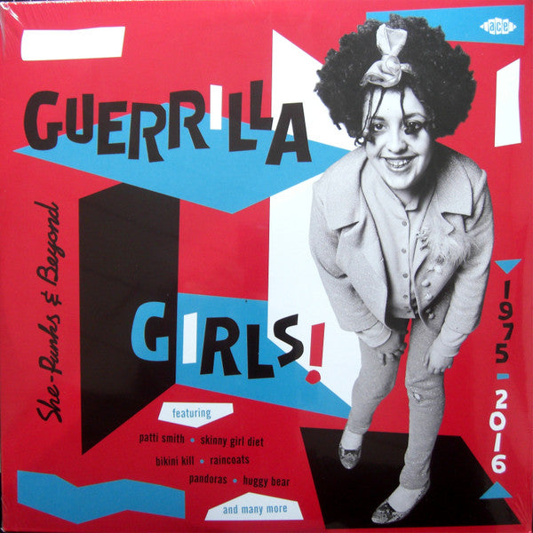 Image of Front Cover of 0814365C: 2xLP - VARIOUS, Guerrilla Girls! - She-Punks & Beyond 1975-2016 (Ace; XXQLP2 095, UK 2023, 2 Inners, Compilation)   NEW/NEW