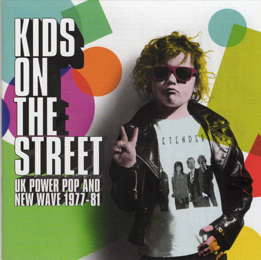 Image of Front Cover of 2934085E: 3xCD - VARIOUS, Kids On The Street - UK Power Pop And New Wave 1977-81 (Cherry Red Records Ltd.; CRCDBOX137, UK & Europe 2022, Box Set, Booklet)   EX/EX