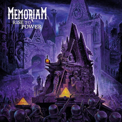 Image of Front Cover of 1933230E: LP - MEMORIAM, Rise To Power (Reaper; REAPER048, Europe 2023, Poster, Smoke Vinyl)   NEW/NEW