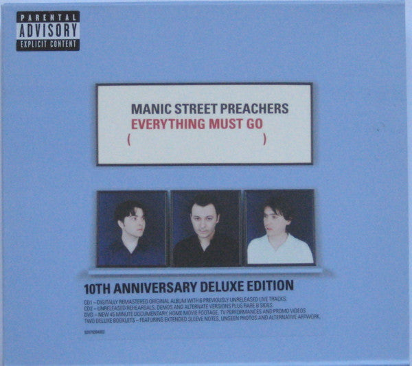 Image of Front Cover of 3xCD - VG+/VG+ - MANIC STREET PREACHERS, Everything Must Go (Sony BMG Music Entertainment; 82876884862, Europe 2006, Box Set, Booklet), , 2 x cd + DVD - 4136069E