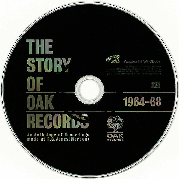 Image of Label Cover of 5035137E: CD - VARIOUS, The Story Of Oak Records 1964-68 (Wooden Hill; WHCD007, UK 1999 Reissue, Jewel Case)   VG+/VG+