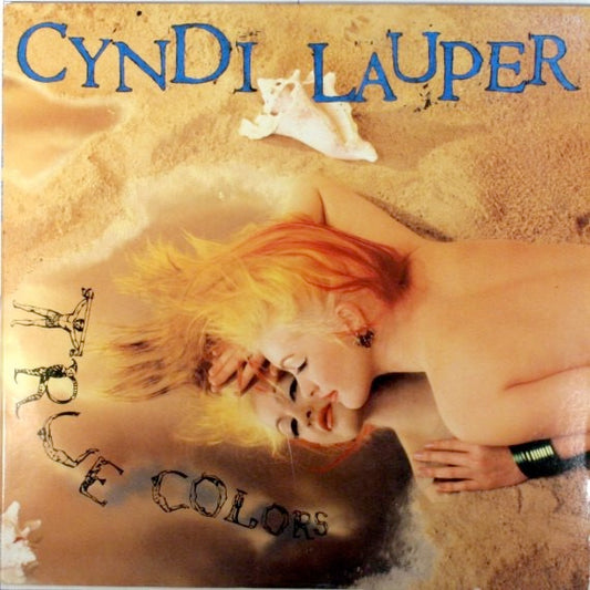 Image of Front Cover of LP - VG+/VG - CYNDI LAUPER, True Colors (Portrait; PRT 26948, UK 1986, Inner), ,  - 3446338S