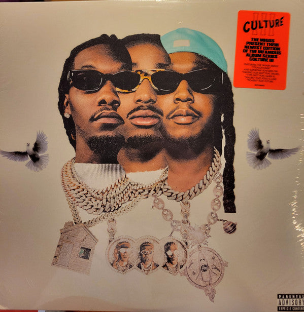 Image of Front Cover of 0653226S: 2xLP - MIGOS, Culture III (Quality Control Music; B003486901, Europe 2022, Gatefold)   NEW/NEW