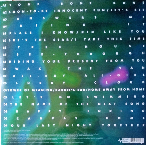 Image of Back Cover of 2xLP - NEW/NEW - ARTHUR RUSSELL, World Of Echo (Rough Trade; RTRADLP208, Europe 2021 Reissue, Insert), ,  - 3156177S