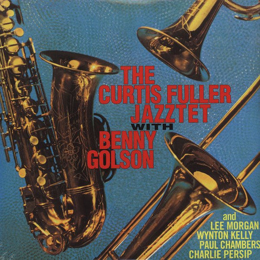 Image of Front Cover of 3915021C: LP - THE CURTIS FULLER JAZZTET WITH BENNY GOLSON, The Curtis Fuller Jazztet (Doxy; DOX885, Europe 2013 Reissue, 180 Gram Vinyl) A few creases to sleeve.  VG/VG+