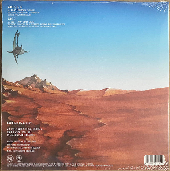 Image of Back Cover of 4914236C: 2xLP - SLEEP, Dopesmoker (Third Man Records; TMR-764, US 2022, 2 Inners, Poster)   NEW/NEW