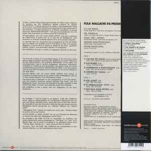 Image of Back Cover of LP - VG+/VG+ - SYLVIN MARC / DEL RABENJA, Madagascar Now - Maintenant 'Zao (SouffleContinu Records; FFL067, France 2021 Reissue, Glossy Sleeve, Insert, No Obi), ,  - 2516273C