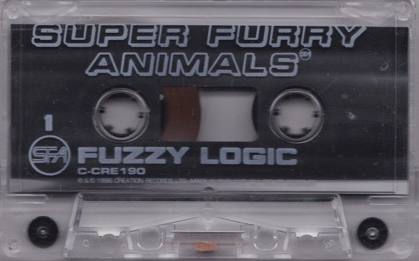 Image of Label Cover of Cassette - VG+/VG+ - SUPER FURRY ANIMALS, Fuzzy Logic (Creation Records; C-CRE 190, UK 1996, J-Card), ,  - 4216146C