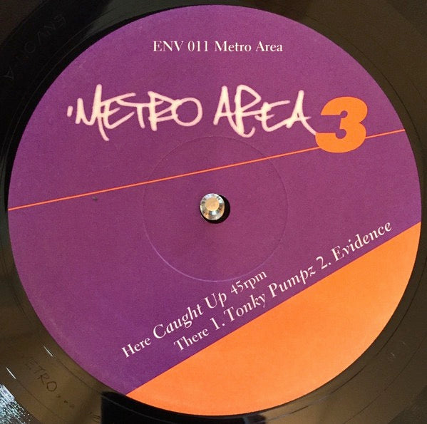 Image of Front Cover of 4734280E: 12" - METRO AREA, Metro Area 3 (12", Environ; ENV 011, US 2023 Reissue, Plain Sleeve, Remastered)   NEW/NEW