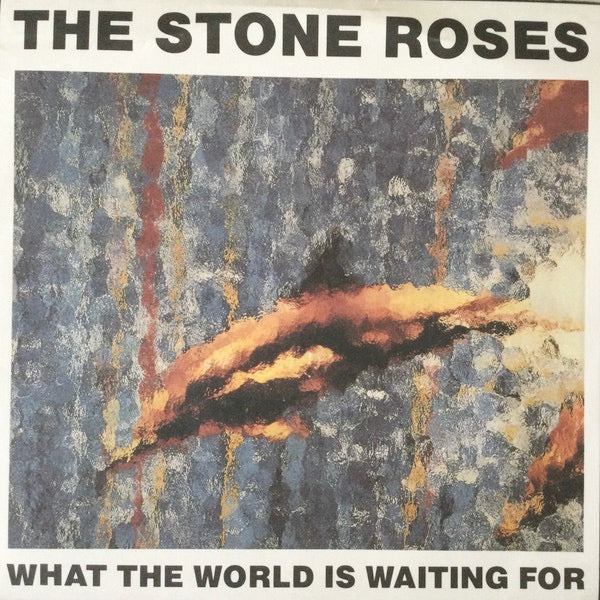 Image of Front Cover of 7" - VG/VG - THE STONE ROSES, What The World Is Waiting For/Fools Gold 4'15 (Silvertone Records; ORE 13, UK 1989, Non-Stickered Sleeve, Silver Injection Labels.), Strong VG, Sticker Damage To Sleeve,  - 2326127E