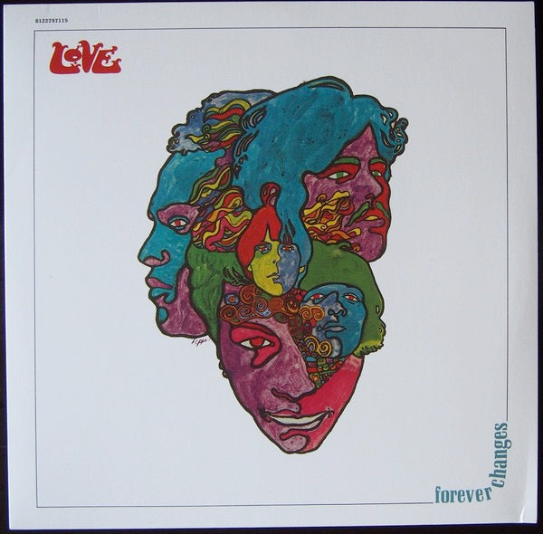 Image of Front Cover of LP - VG+/VG+ - LOVE, Forever Changes (Elektra; 8122797115, Europe 2015 Reissue, White Vinyl), Hype stickered sleeve. Corner bump, light creasing.,  - 2426207E