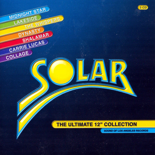 Image of Front Cover of 2xCD - EX/EX - VARIOUS, Solar - The Ultimate 12" Collection (PTG Records; PTG 34048, Europe 2008), ,  - 2036083E