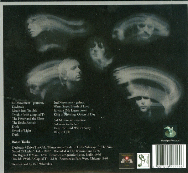 Image of Back Cover of 2054150S: CD - HORSLIPS, The Book Of Invasions (A Celtic Symphony) (Talking Elephant Records; MOOCCD012, UK & Ireland 2009, Gatefold, Booklet & Inner)   VG+/VG