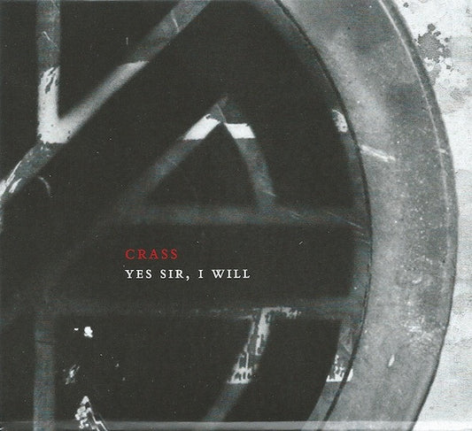 Image of Front Cover of 2xCD - VG/VG+ - CRASS, Yes Sir, I Will (The Crassical Collection) (Crass Records; CC05, UK 2011 Reissue, Gatefold Card Sleeve In Slipcase, Booklet, Miniature Reproduction Crass Poster), A few light dents on slipcase only,  - 3216097C
