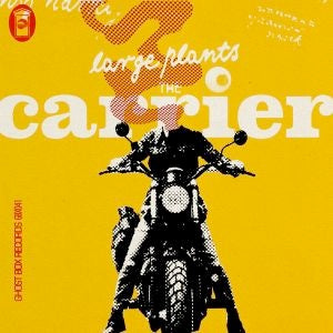 Image of Front Cover of LP - EX/EX - LARGE PLANTS, The Carrier (Ghost Box; GBX041 LP, UK 2022, Inner), Opened Instore, Still In Stickered Shrinkwrap,  - 1846199S