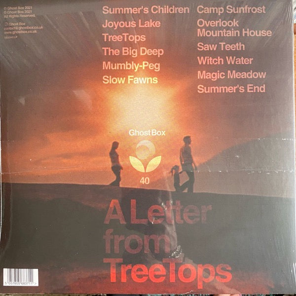 Image of Back Cover of LP - EX/EX - PNEUMATIC TUBES, A Letter From TreeTops (Ghost Box; GBX040 LP, UK 2022, Inner), ,  - 2446215S