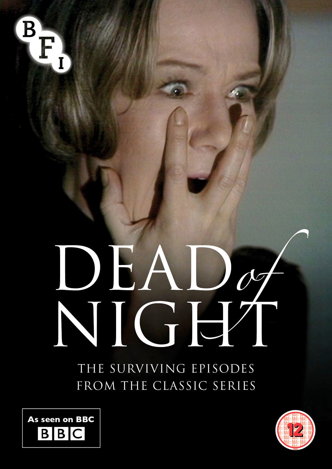 Image of Front Cover of 3914664C: DVD - PETER BARKWORTH, ANNA MASSEY, Dead of Night - The Surviving Episodes From the Classic BBC Horror Series (BFI; BFIVD996, UK 2012, Booklet)   VG+/VG+