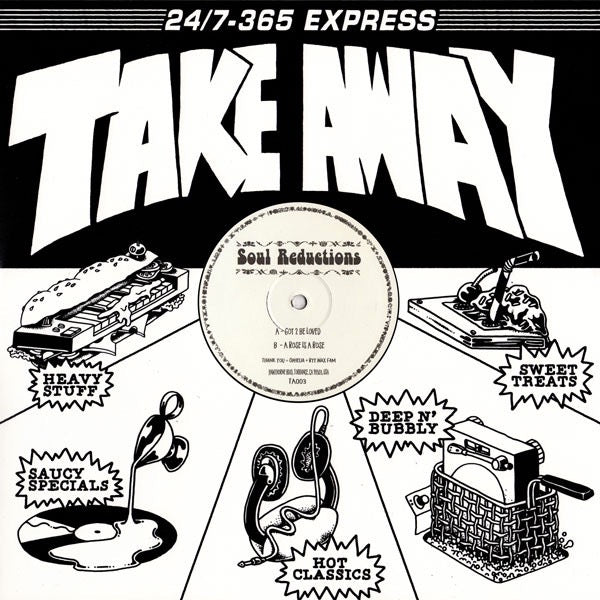 Image of Front Cover of 12" - VG+/VG - SOUL REDUCTIONS, Got 2 Be Loved (Take Away; TA003, UK 2017, Company Sleeve), Light marks only.,  - 1226360E