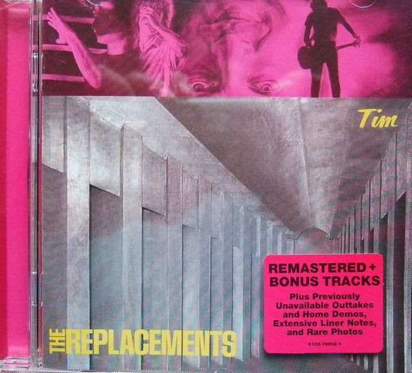 Image of Front Cover of CD - VG+/VG+ - THE REPLACEMENTS, Tim (Rhino Records; 8122-79902-1, UK 2008 Reissue, Jewel Case), ,  - 3556078S
