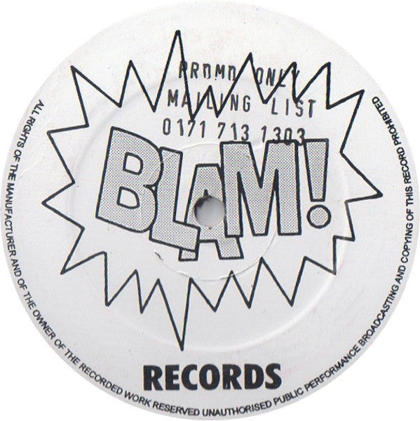 Image of Label Cover of 12" - /G+ - MASTERS OF THE UNDERGROUND, Peace 'N' Harmony E.P. (Blam Records; BLAMEP18, UK 1996, Stickered Plain Sleeve, Not in stickered sleeve, plain sleeve only.), ,  - 3326052E