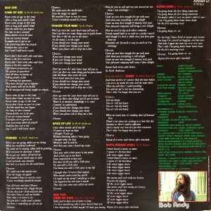 Image of Back Cover of LP - G+/G+ - BOB ANDY, Friends (I-Anka; AV001ST LP, UK 1983), Pressing flaw on run-in side one (doesn't affect play). Sleeve worn and damaged at edges and corners; some creasing. Writing on labels,  - 3916301C