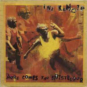 Image of Front Cover of 12" - VG/VG - INI KAMOZE, Here Comes The Hotstepper (Columbia; COL 661047 6, Europe 1994, Picture Sleeve, Sticker), Light marks only,  - 4316125C