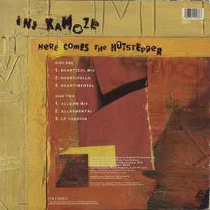 Image of Back Cover of 12" - VG/VG - INI KAMOZE, Here Comes The Hotstepper (Columbia; COL 661047 6, Europe 1994, Picture Sleeve, Sticker), Light marks only,  - 4316125C