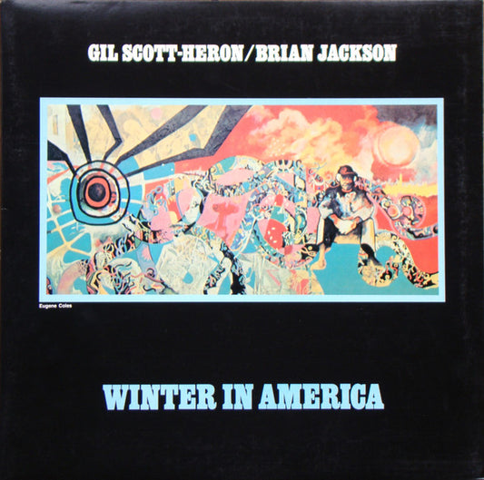 Image of Front Cover of 5044395S: 10" - GIL SCOTT-HERON / BRIAN JACKSON*, Winter In America (Get Back; GET 8004, Italy 2001 Reissue, Gatefold)   VG+/VG+