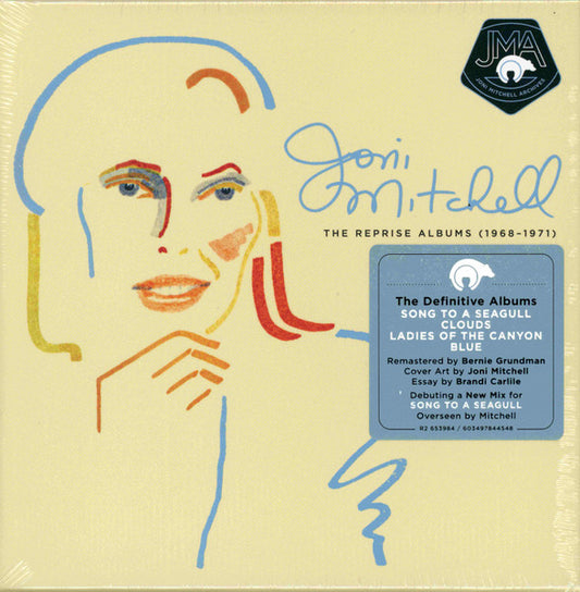 Image of Front Cover of 4xCD - VG+/VG+ - JONI MITCHELL, The Reprise Albums (1968-1971) (Rhino Records; R2 653984, Europe 2021, Box Set), ,  - 2436149E