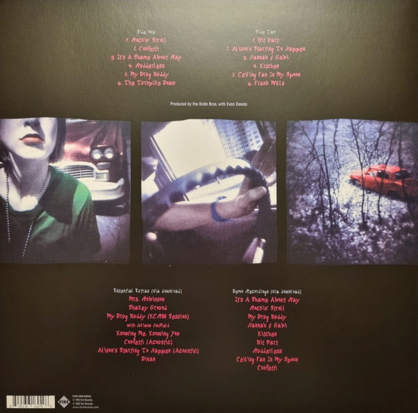 Image of Back Cover of 2713097C: LP - THE LEMONHEADS, It's A Shame About Ray (Fire Records; FIRELP624W, UK 2022 Reissue, Inner, White Vinyl. No 7". Download Code.)   NEW/NEW