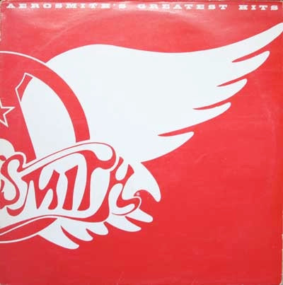 Image of Front Cover of 4925308E: LP - AEROSMITH, Aerosmith's Greatest Hits (CBS Orange/Yellow; 460703 1, UK 1980s Reissue, Inner) Strong VG  VG+/VG