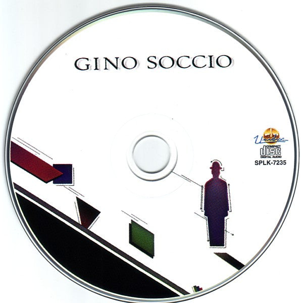 Image of Label Cover of CD - VG+/VG+ - GINO SOCCIO, Outline (Unidisc; SPLK-7235, Canada 1994 Reissue, Jewel Case), ,  - 2136047E