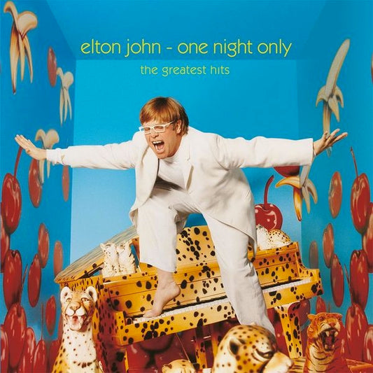 Image of Front Cover of 2xLP - NEW/NEW - ELTON JOHN, One Night Only (Mercury; 5738316, Europe 2017 Reissue, Gatefold, Booklet, Download Code), ,  - 1036112E